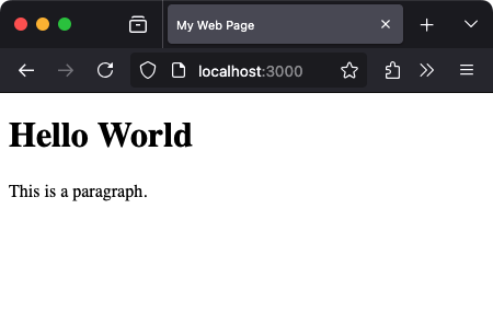 HTML Document Structure