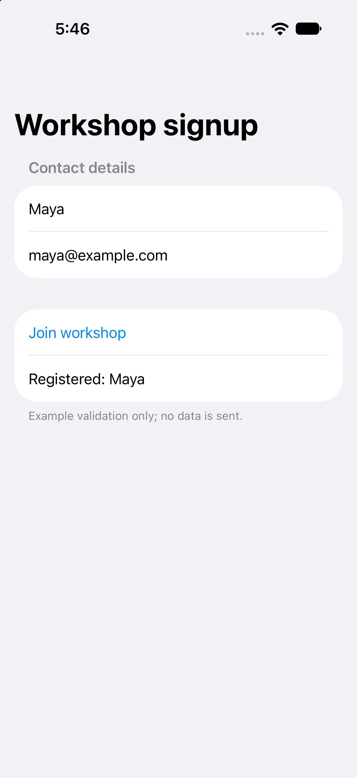 Registered: Maya