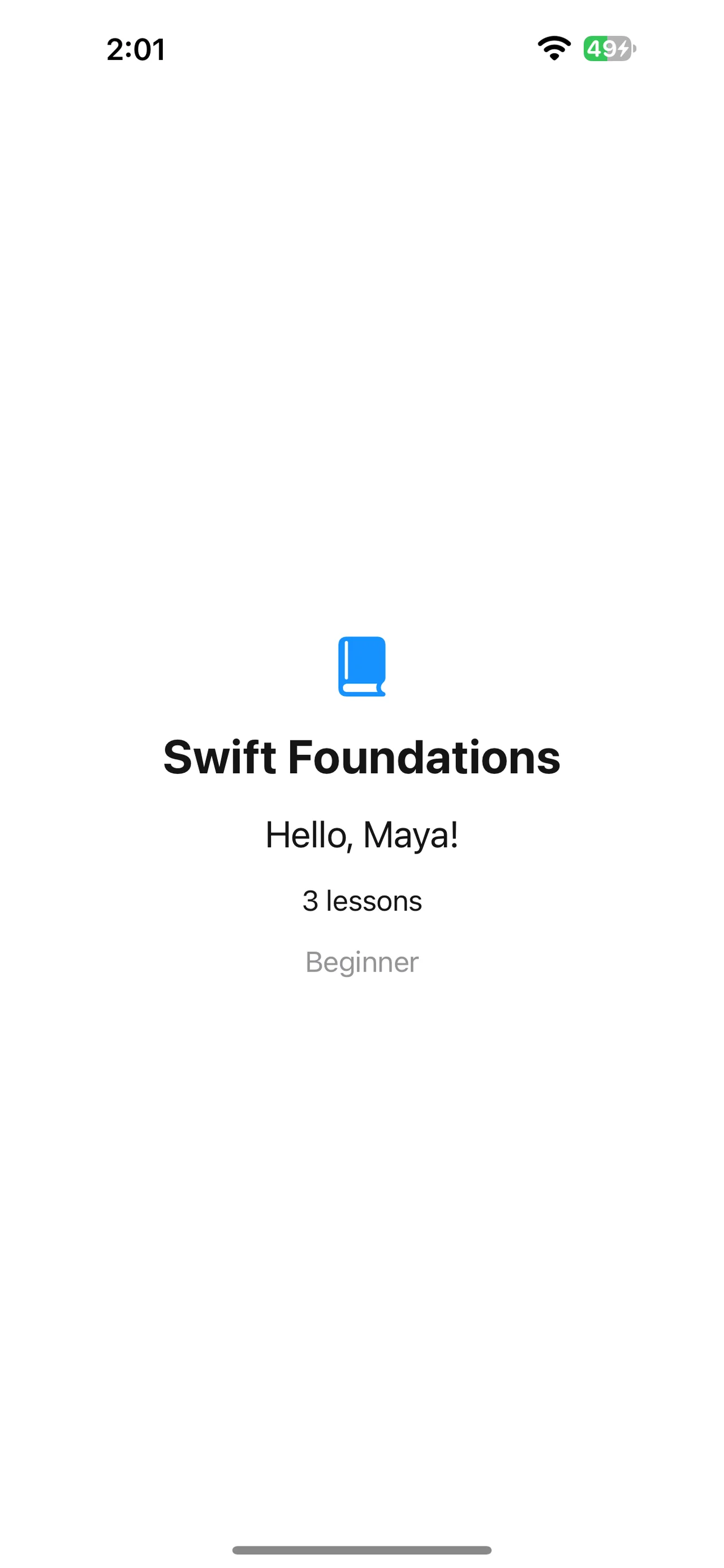Swift Foundations on the real iPhone
