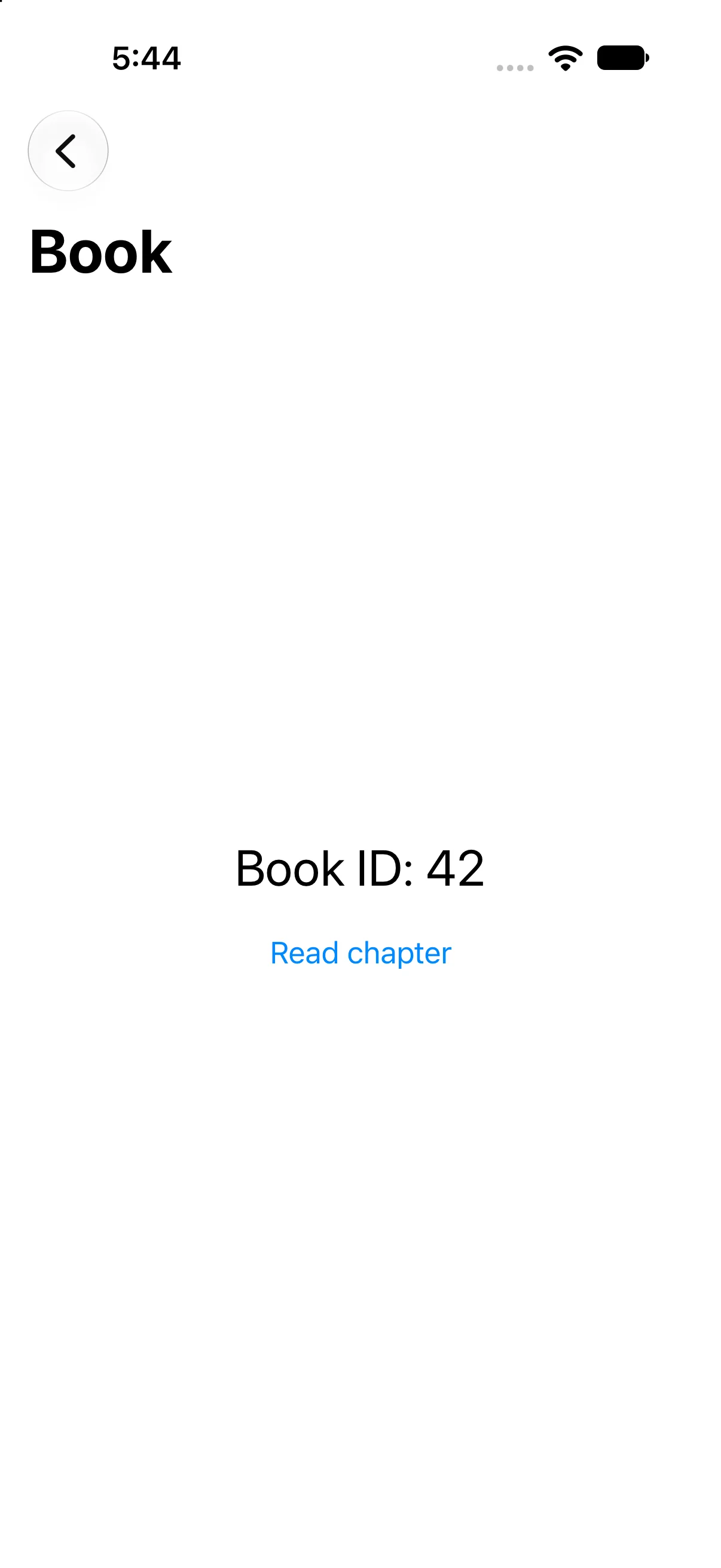 Book ID: 42, Read chapter